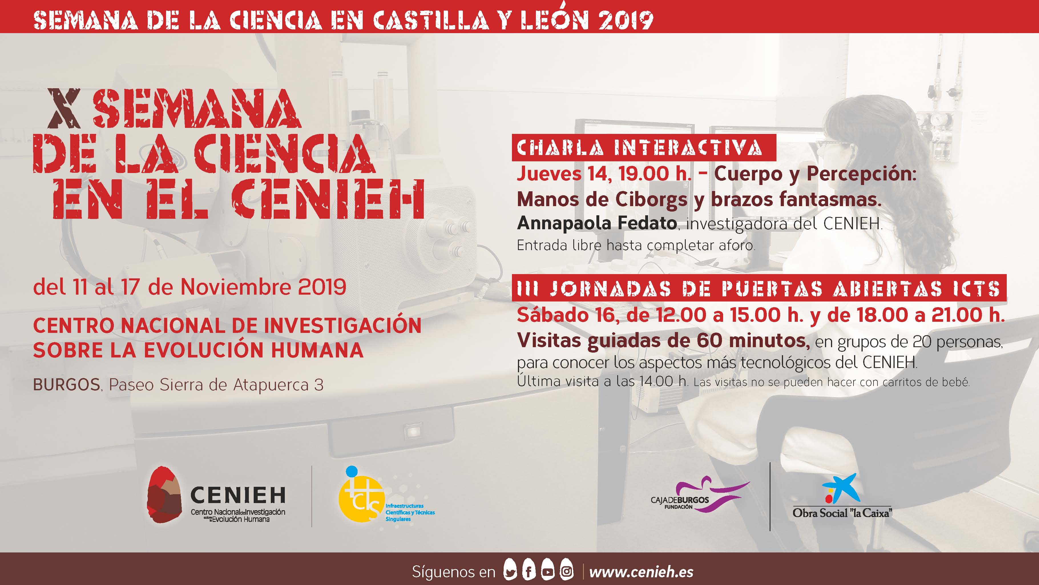 X Semana de la Ciencia en el CENIEH
