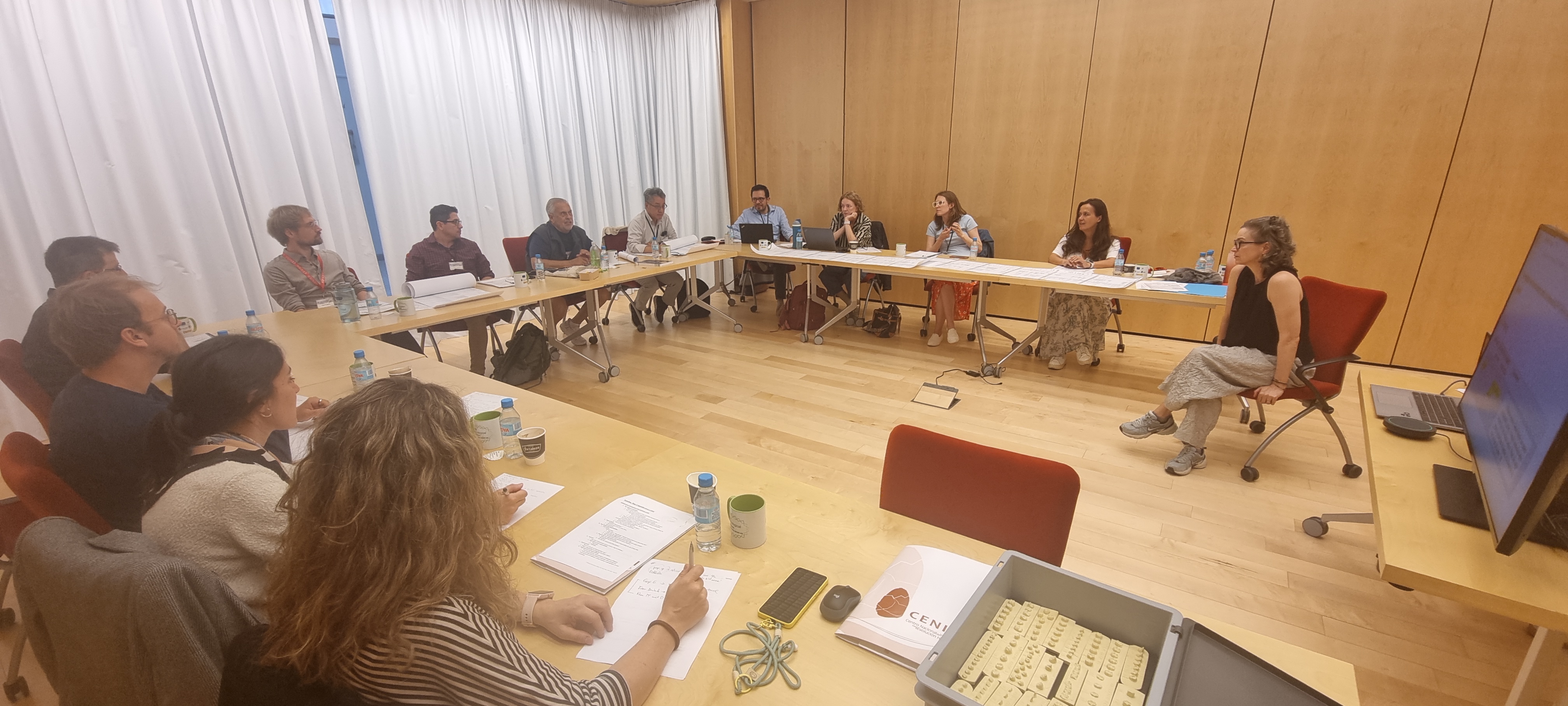 Reunión del proyecto DeMoDa/UCC+I CENIEH