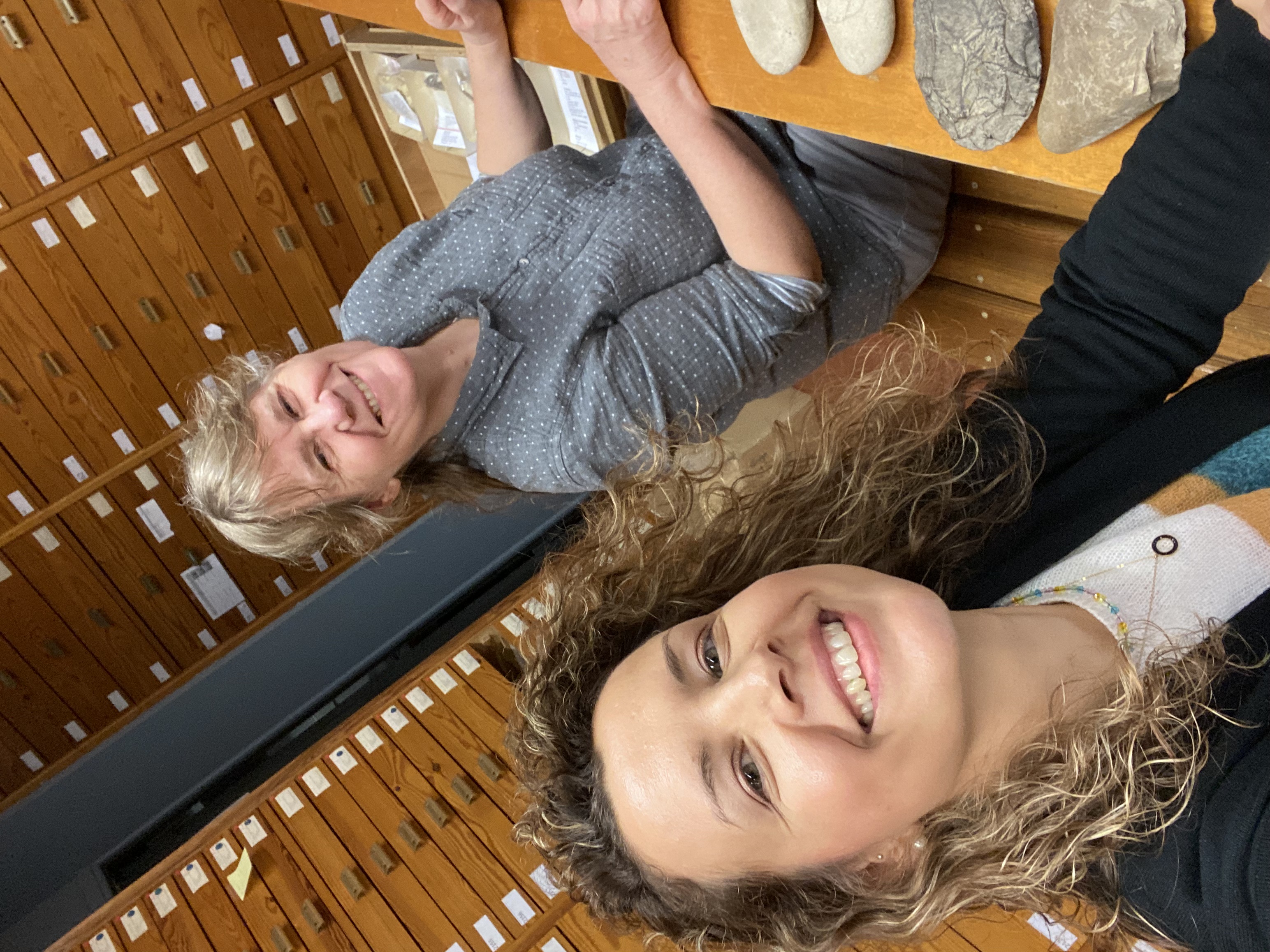 Paula García Medrano y Marie-Hélène Moncel