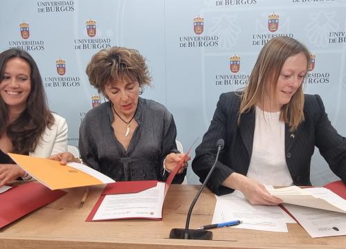 Firma Convenio en la Universidad de Burgos/UCC+I CENIEH