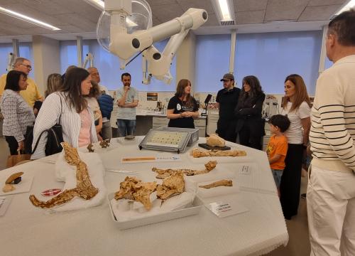 Noche Blanca en el CENIEH_Lab. Concervación y Restauración/UCC+I CENIEH