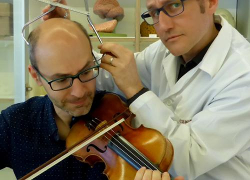 Cráneos y violínes