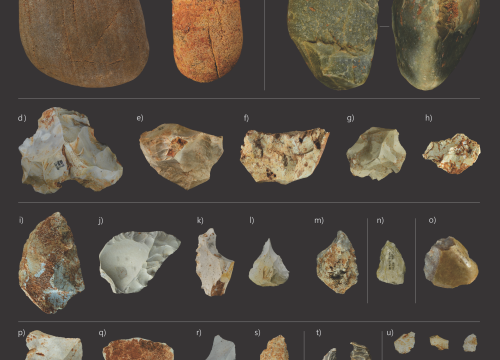 Representative lithic materials from the TD10.2-BB assemblage/Arteaga-Brieba et al