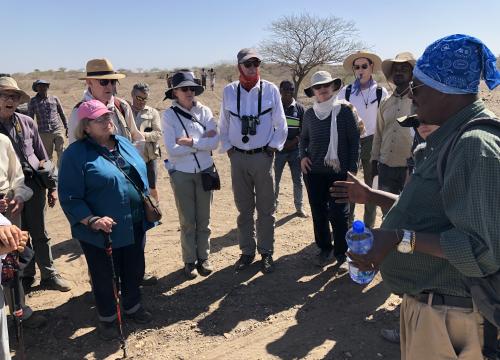 Visit of The Leakey Foundation to Gona sites (Ethiopia)/Gona Project