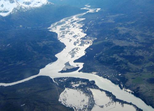 Inundación por vaciamiento catastrófico del Lago Cachet 2 en 2009/Dirección General del Agua, Chile
