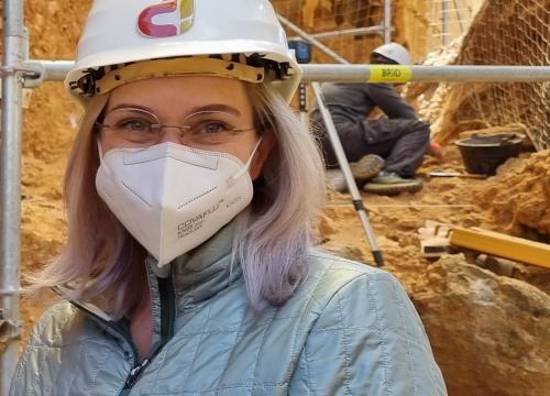 Leslea Hlusko en Atapuerca 2021/CENIEH