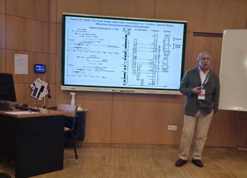 Mohamed Sahnouni, coordinador del Programa de Arqueología del CENIEH