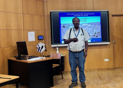 Sileshi Semaw, investigador del CENIEH