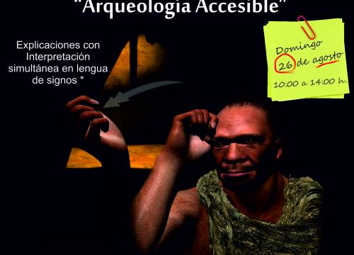 Arqueología accesible en el X aniversario de la Cueva de Guantes