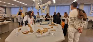 Noche Blanca en el CENIEH_Lab. Concervación y Restauración/UCC+I CENIEH