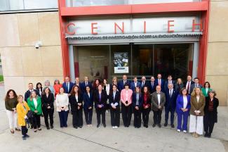 Asistentes a la reunión ddel CPCTI en el CENIEH/MICIU Asistentes a la reunión ddel CPCTI en el CENIEH/MICIU