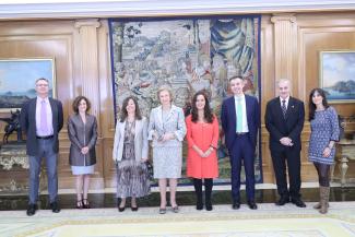 The CENIEH with H. M. Queen  Sofía